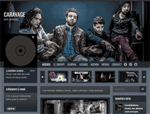 Tablet Screenshot of caravage.net